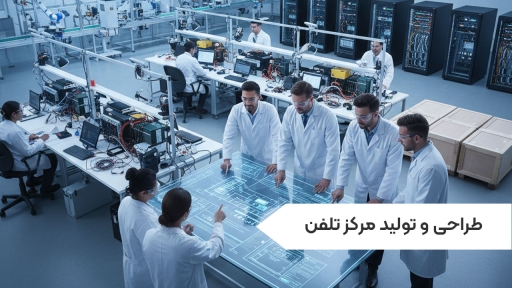 طراحی و تولید مرکز تلفن